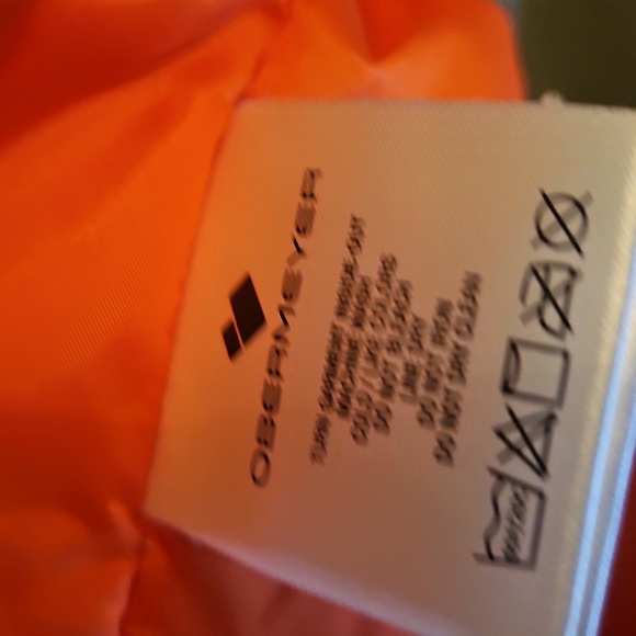 NWOT  Green and Orange Hooded Jacket - Picture 6 of 7